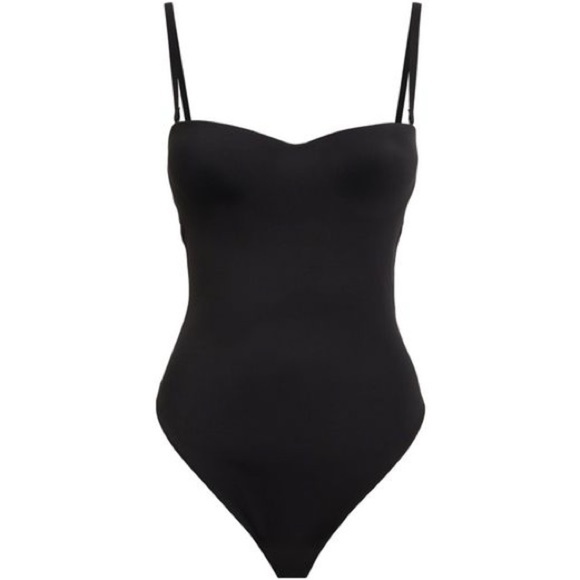 SKIMS Other - SKIMS Contour Lift Thong Bodysuit-Black 2x